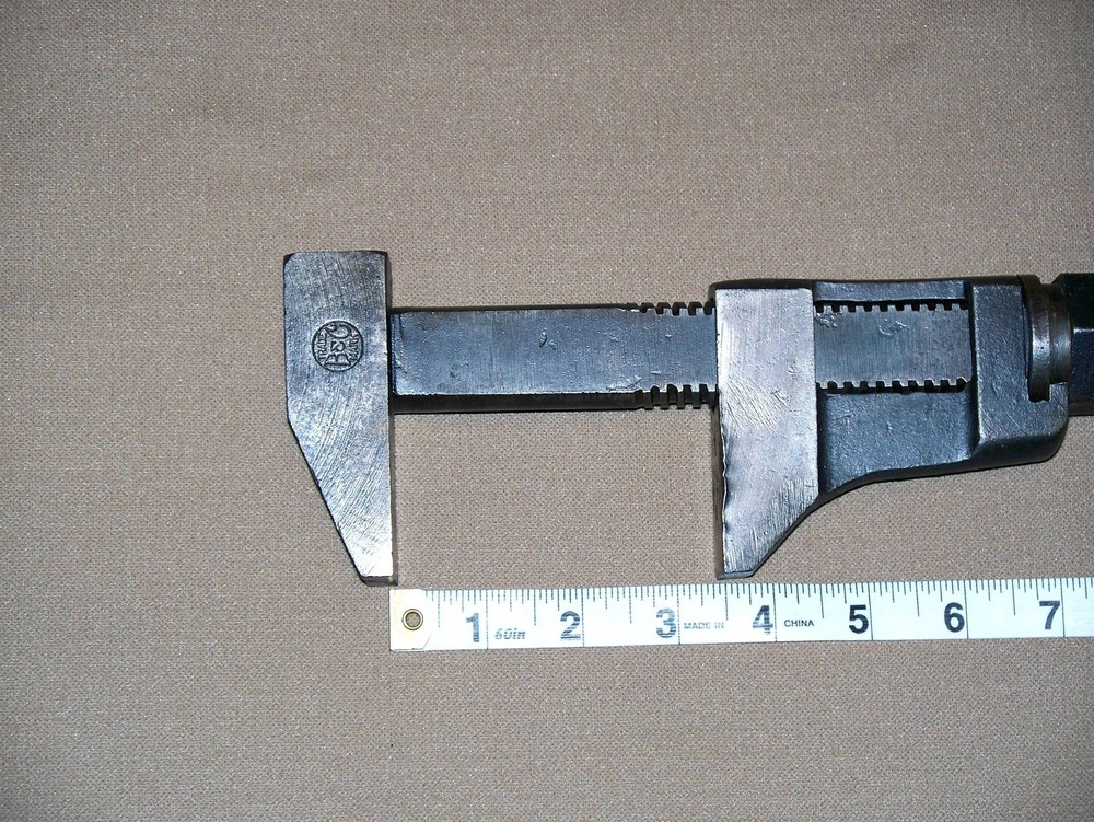 #12 Vintage Bemis & Call 15” No 90 Adjustable Monkey Wrench Tool