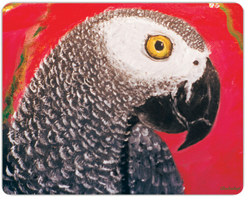 African Grey Small Cutting Board