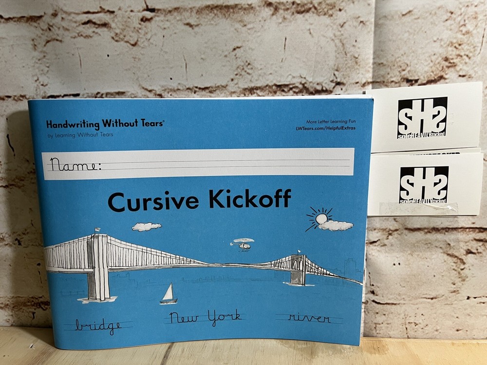 - Learning Without Tears, Cursive Kickoff, Student Workbook, Current Edition -