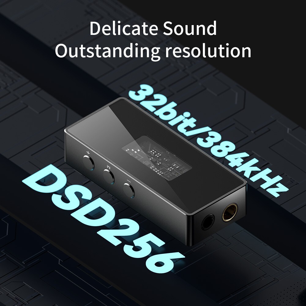 TRN Black Pearl Portable Earphone Power Amplifier HiFi Digital Audio Decoder