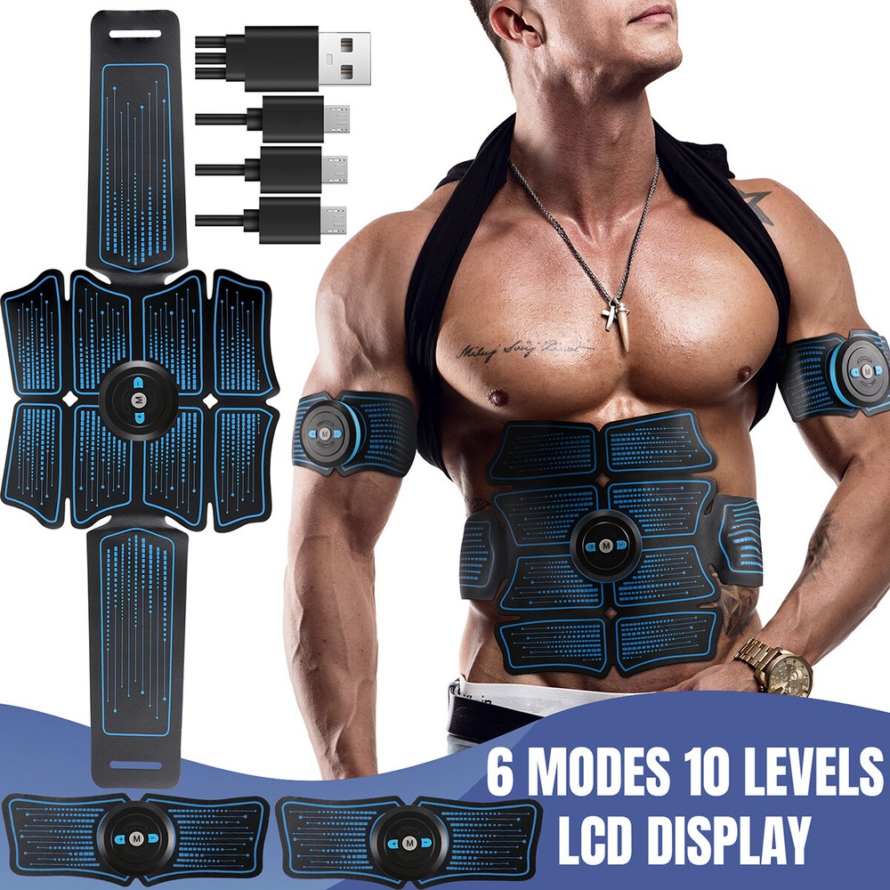 Tactical X Abs Stimulator - Abs - Arms - Hips - ultimate abs 360 stimulator USB