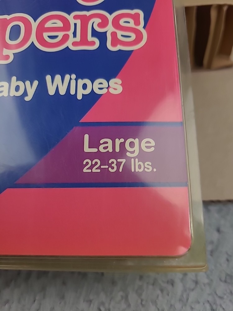 READ Pack Of 2 Plastic Diapers Large 22-37 Lbs