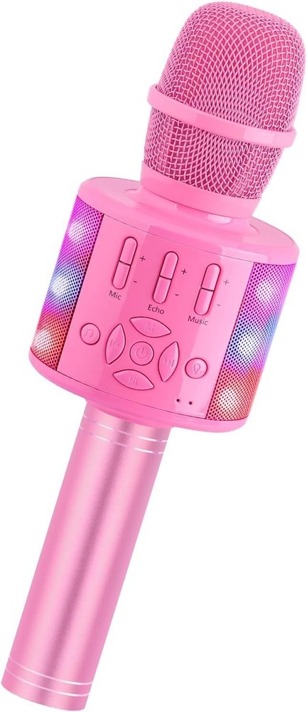Portable Handheld Karaoke Microphone for Girls