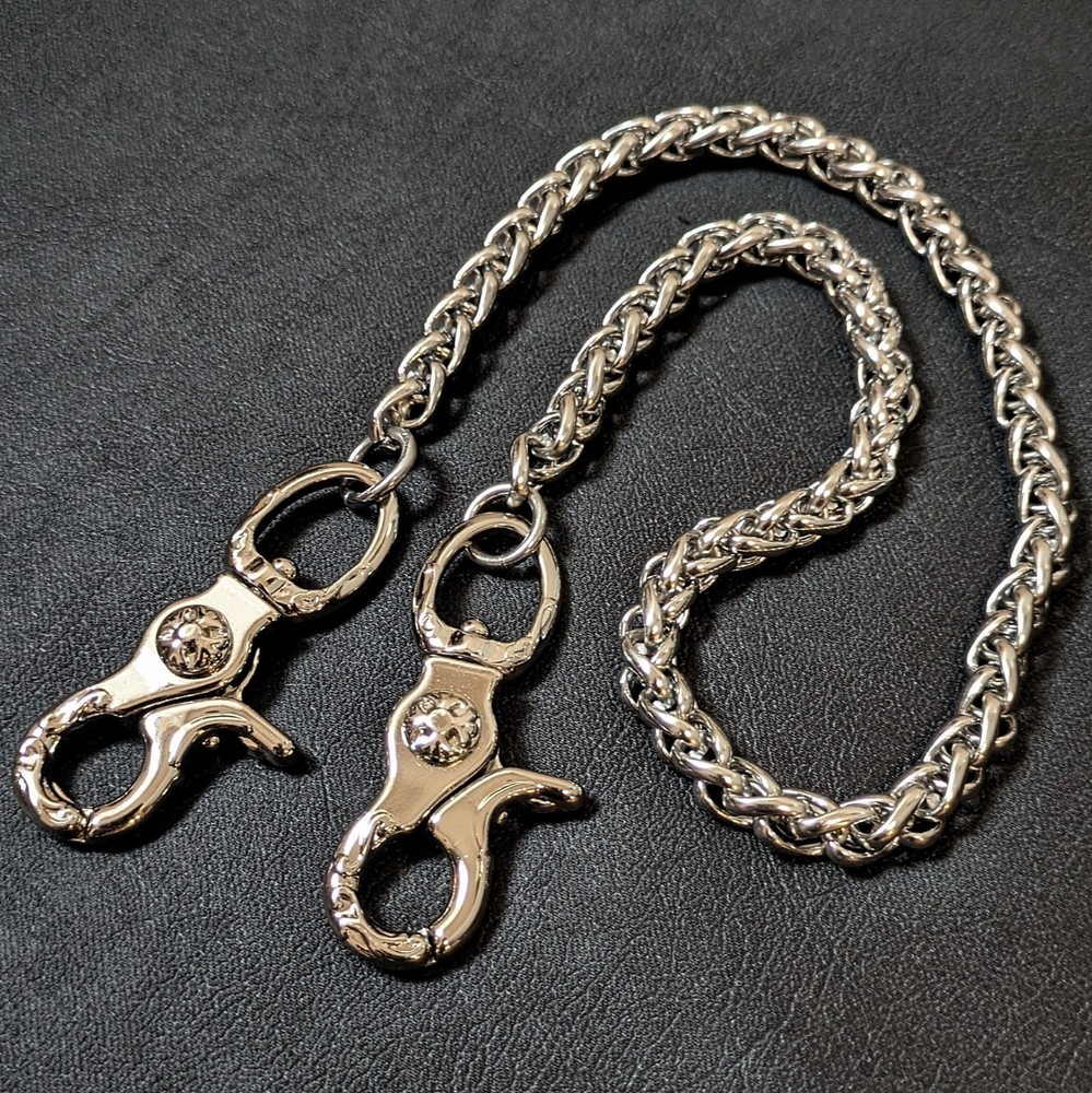 Solid brass Stainless steel  Wallet chain Handmade in Japan ZLSA