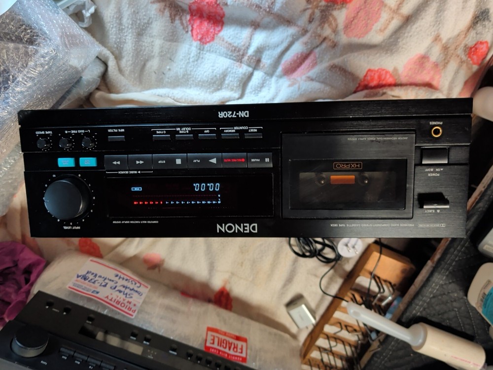 Vintage Denon DN-720R Precision Audio Component / Stereo Cassette Tape Deck