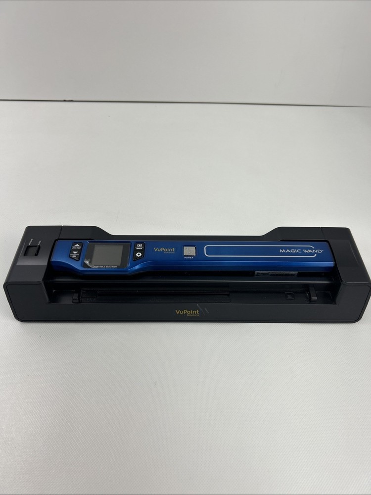 Vu Point Magic Wand Portable Scanner- No Cords