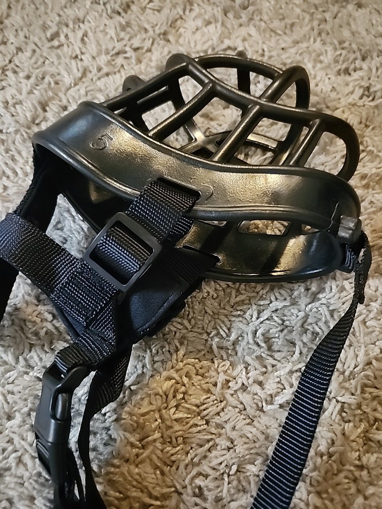 Baskerville Ultra Muzzle Black Rubber Custom Shaping Breathable See Description