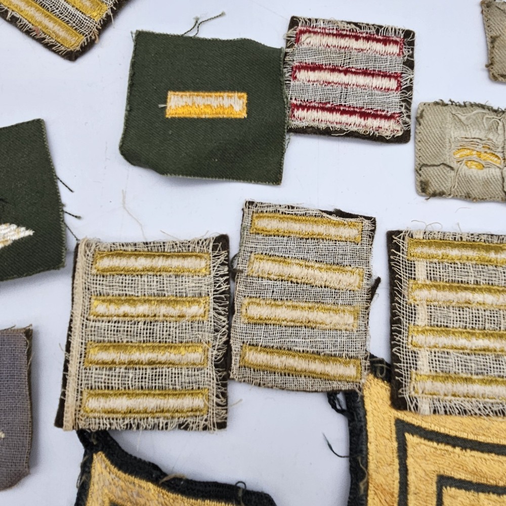 WW2 US Army Patch Lot