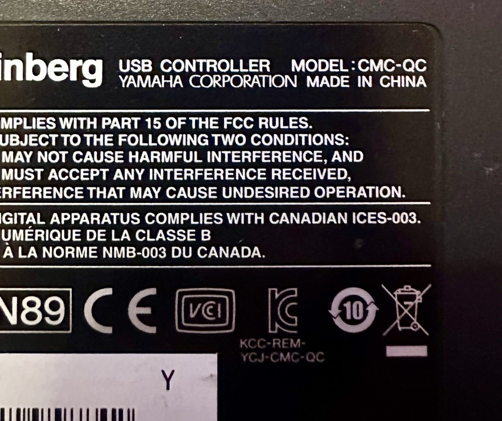 Steinberg CMC QC QUICK CONTROLLER for Cubase & Nuendo