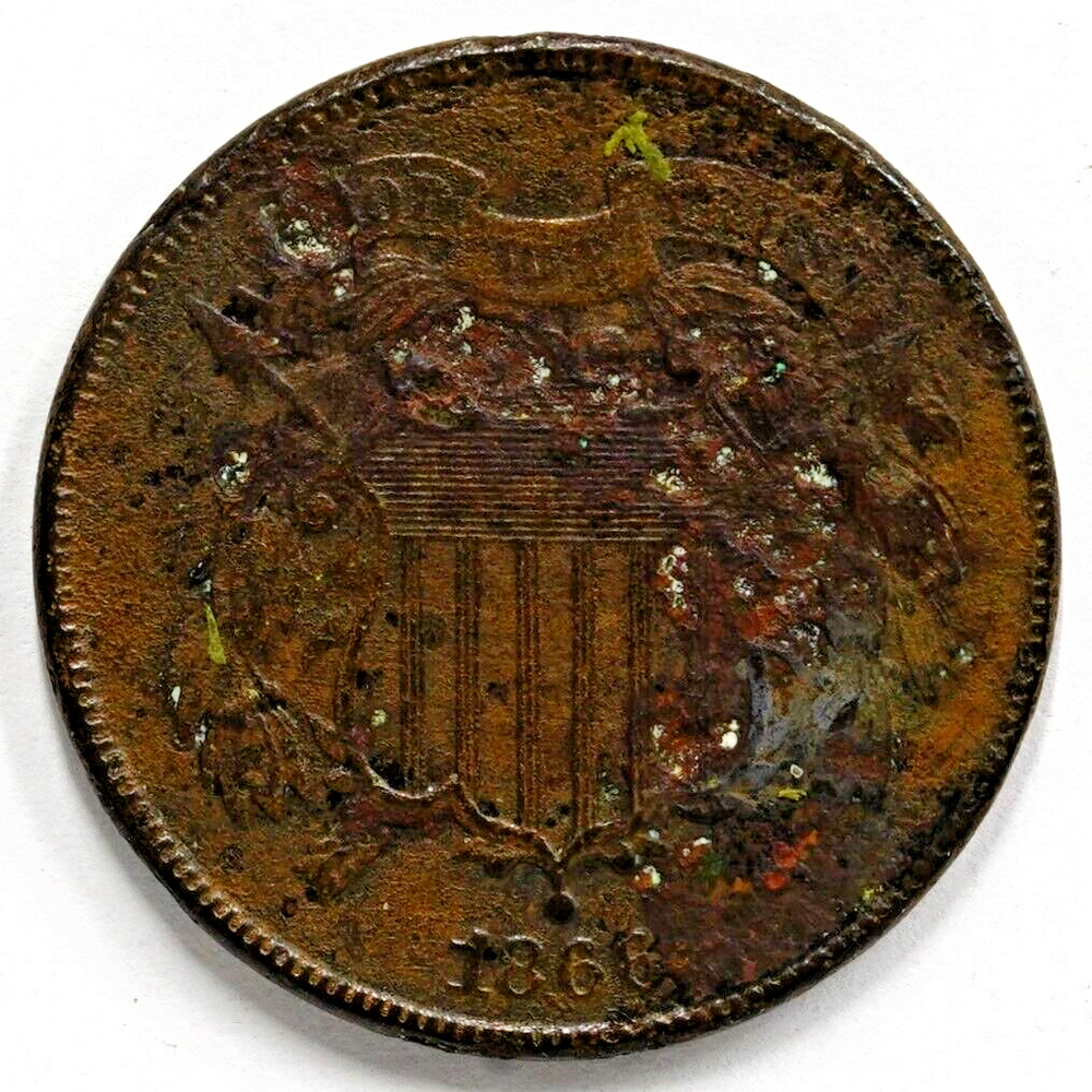 1866 2 Cent Piece