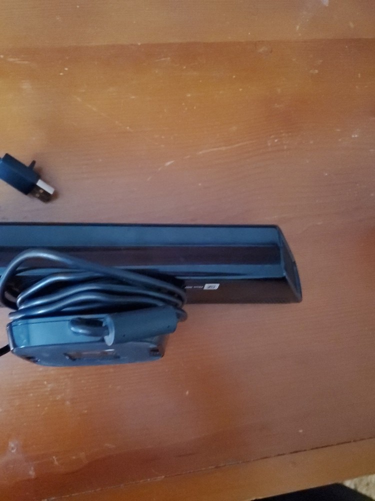 Genuine Microsoft Xbox 360 Kinect Connect Black Sensor Bar Model #1414