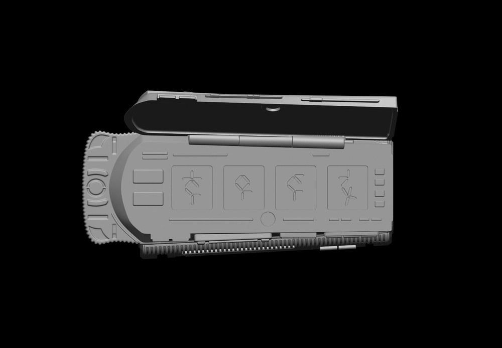 Predator Gauntlet Forearm Left 1987 scale 1:1 File STL-OBJ for 3D printer