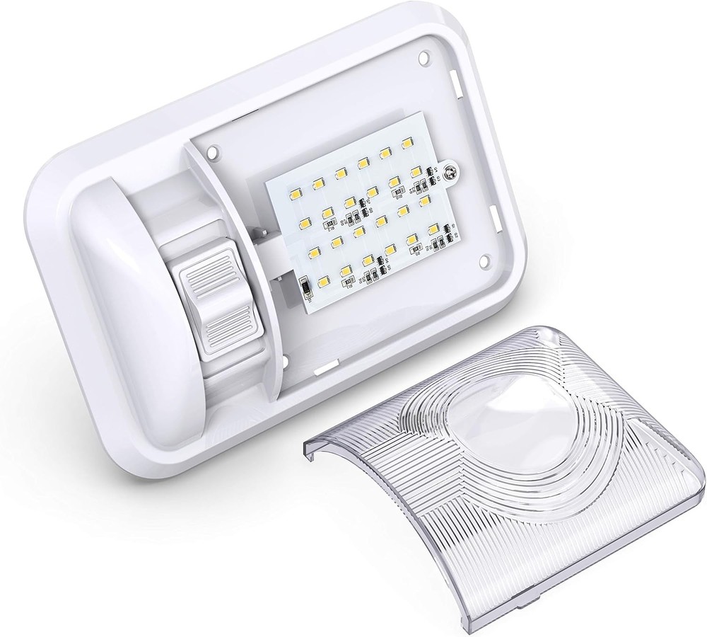 12V Led RV Ceiling Dome Light RV Interior Lighting for Trailer Camper with Switc