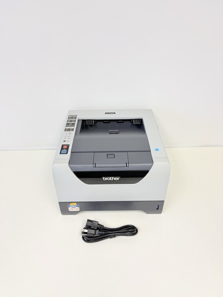 BROTHER HL-5370DW Workgroup Laser Printer Duplex W/ Cord Tested