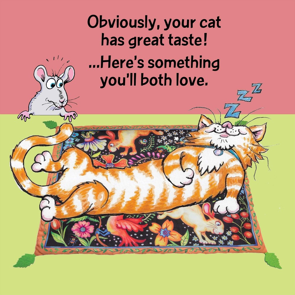 Sweet Spot Kitty Carpet with Catnip Summer's Dream