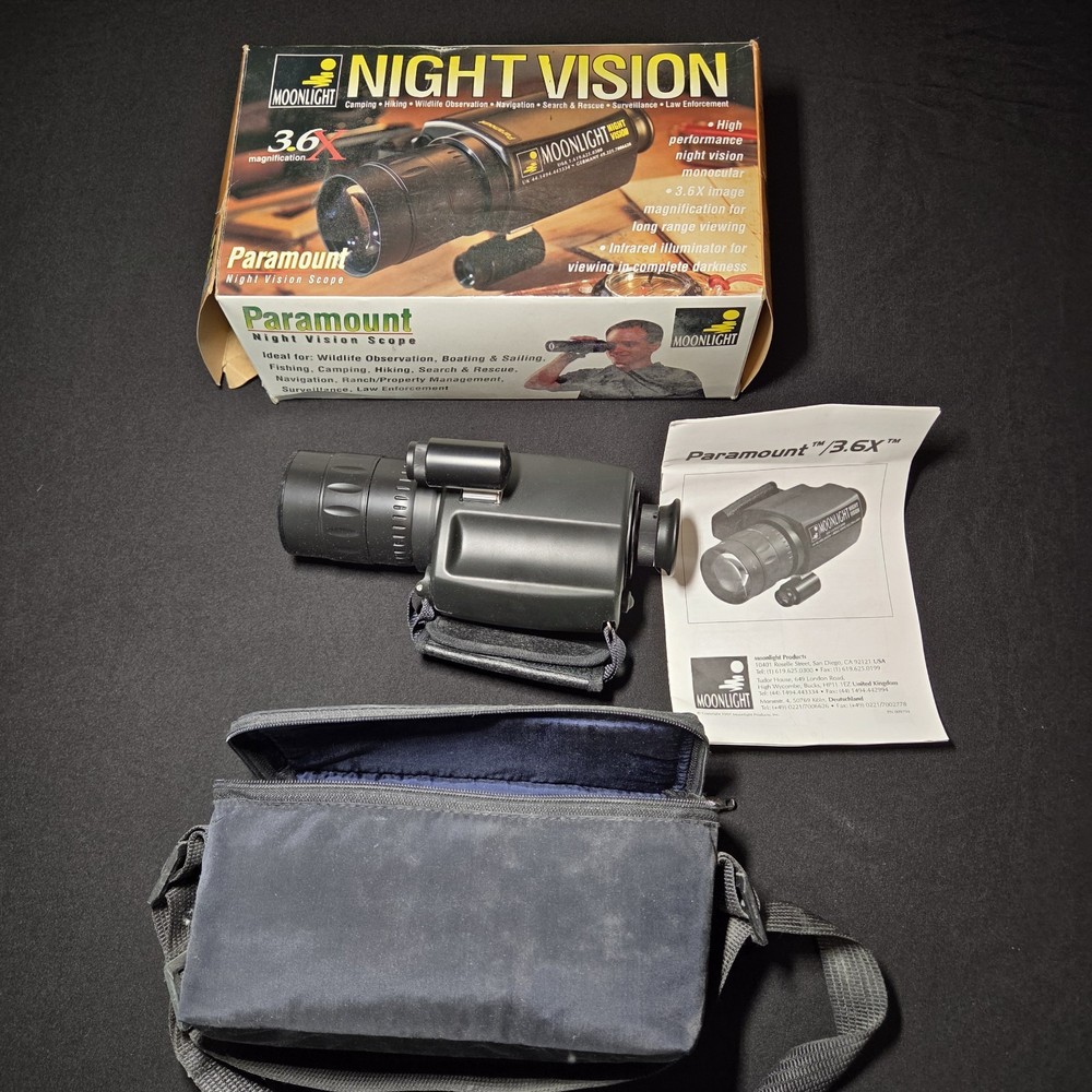 Zenit Moonlight Night Vision Infrared Scope 3.6x with Illuminator Paramount