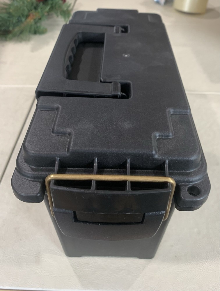 Ammo Box Field Can Ammunition Case *NEW* Plastic Ammo Storage