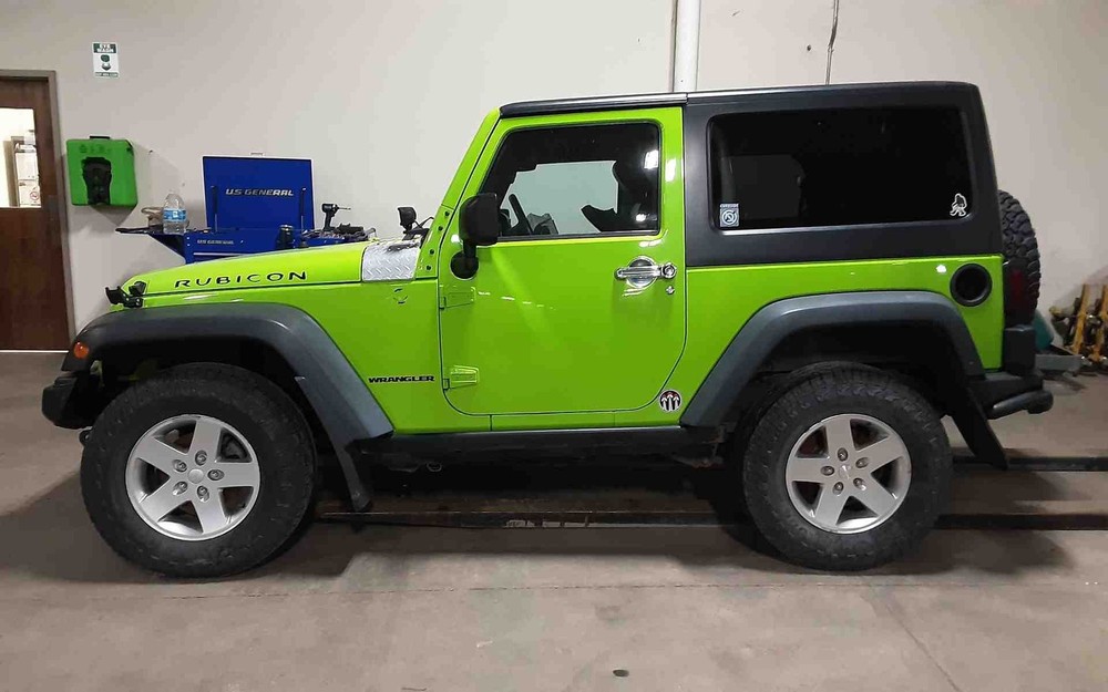 Used Windshield Frame fits: 2012 Jeep Wrangler Grade A
