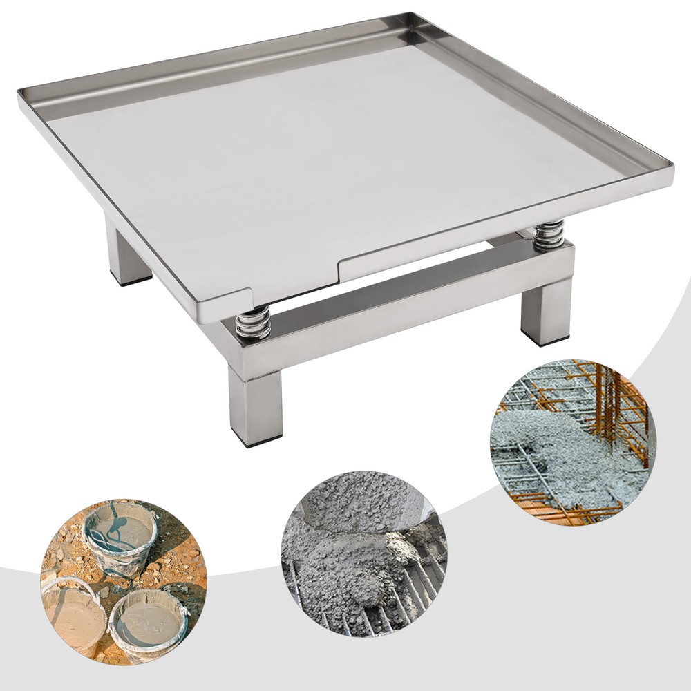 Small Concrete Vibration Table Vibrating Test Bench compactor Platform 120W