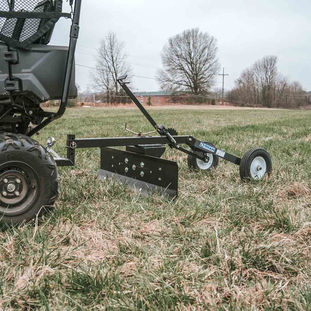ATV Transformer Tow Frame With Grader Blade Attachment 4'