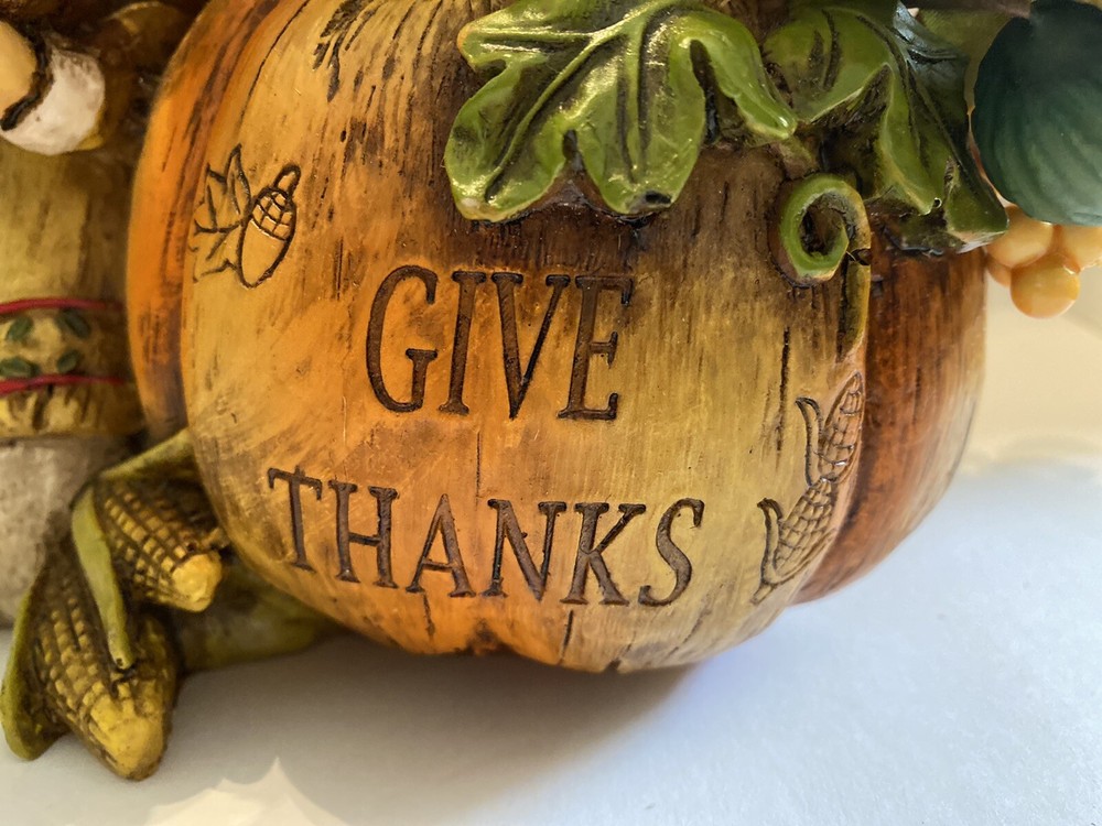 Pumpkin / Pilgrim Planter (Give Thanks) Thanksgiving