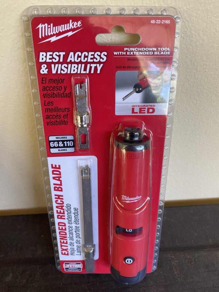 MILWAUKEE PUNCHDOWN TOOLS. LOT OF 2