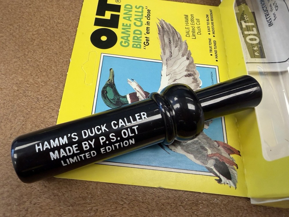 PS OLT DALE HAMM’S ROUNDHOLE D-2 W/PACKAGE (NEVER BEEN USED)