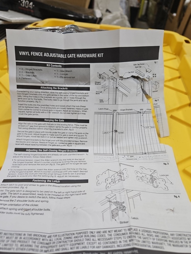 216519 Gate Hardware Metal