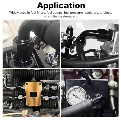 Push Lock Fitting One Piece Full Flow Hose End 10AN 60 Degree