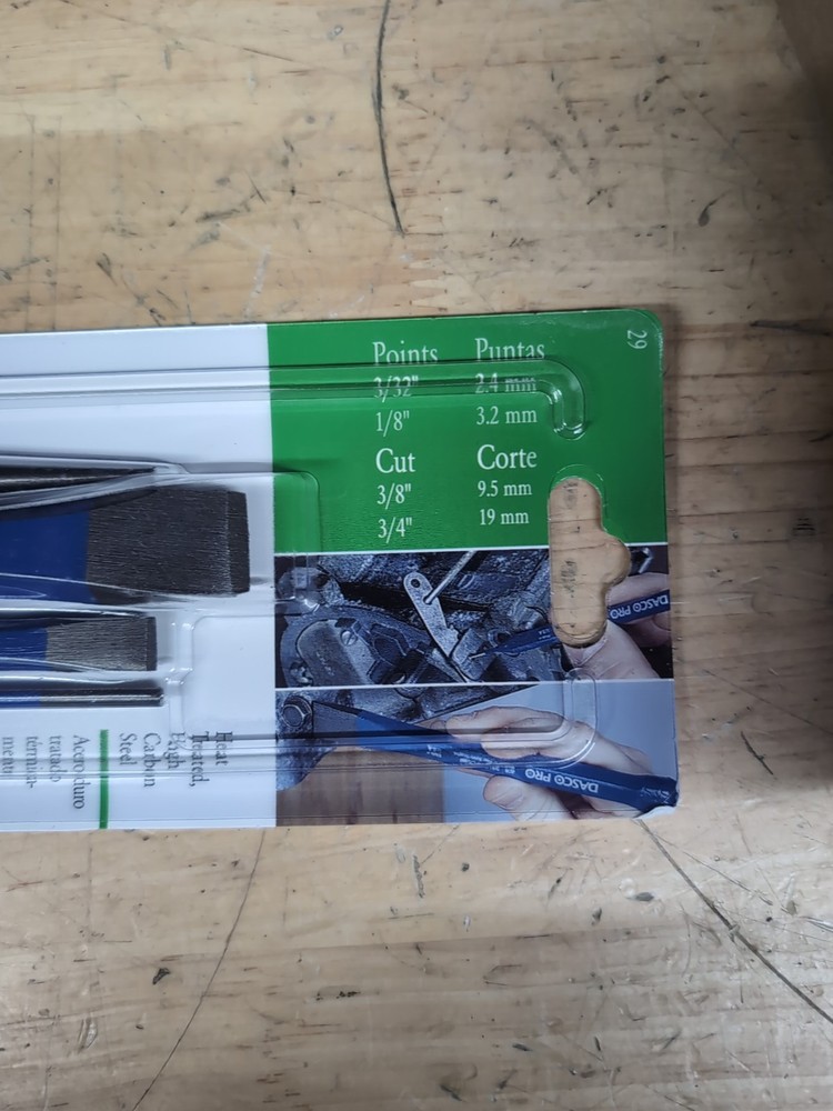 Dasco Pro 29 Punch & Chisel, 4 Piece