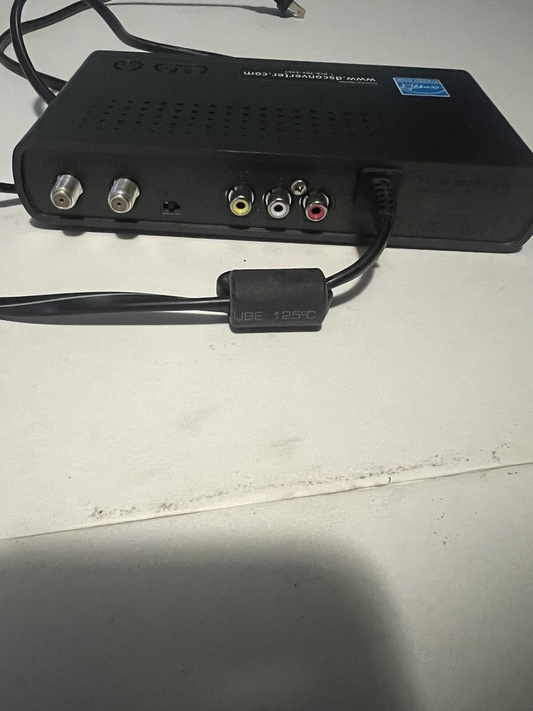 Digital Stream DTX9950 Analog Pass-Through DTV Converter No Remote