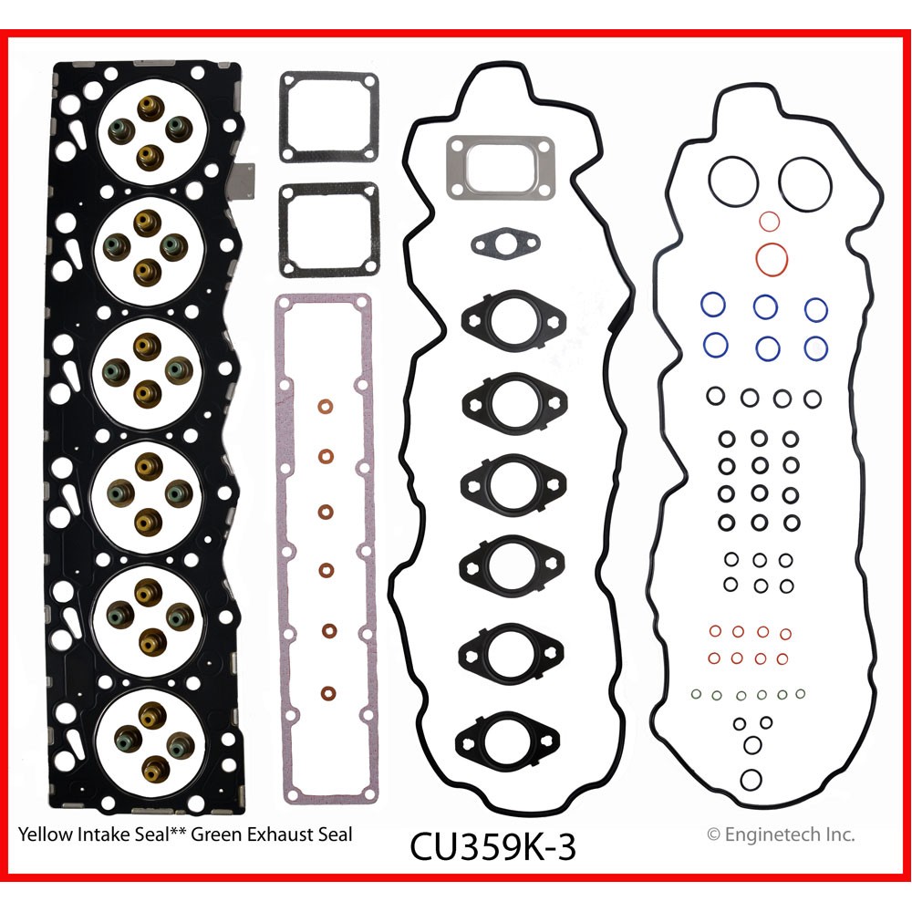 Enginetech Engine Gasket Set CU359K-3;