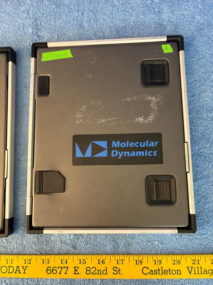 Molecular Dynamics Storage Screen Exposure Cassette Lot of 2