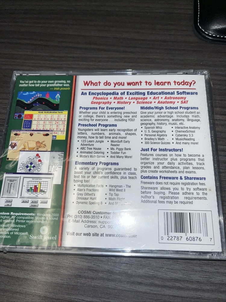 225 Winning Educational Programs PC CD