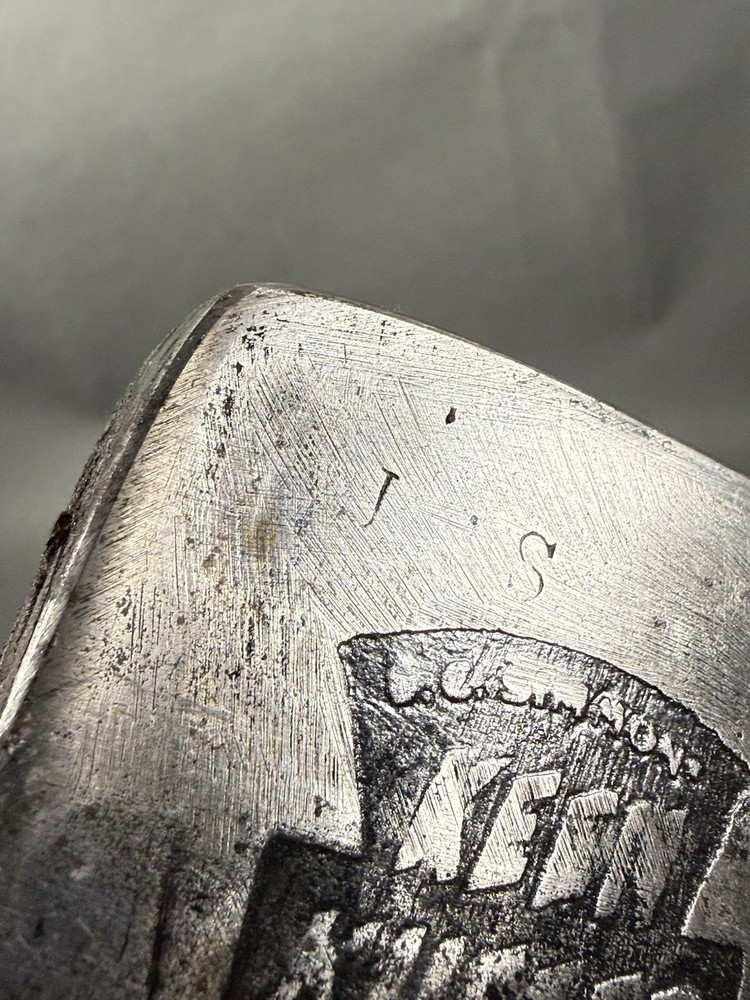 Vintage E.C.Simmons Embossed No.5 Keen Kutter Single Bit Axe