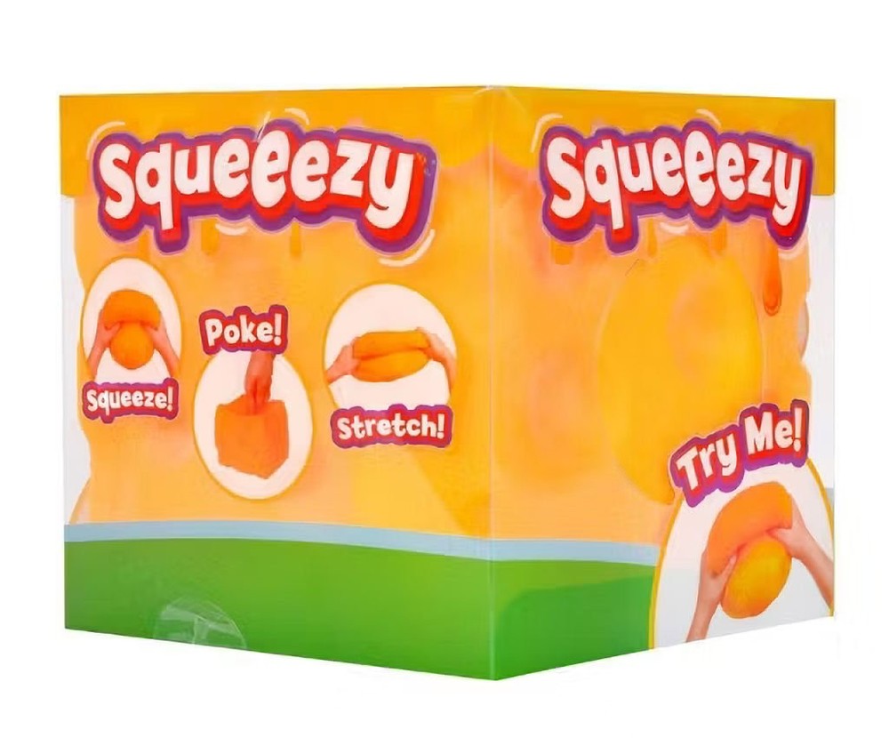 Sunny Days Squeezy Cheese 4" Stress Toy
