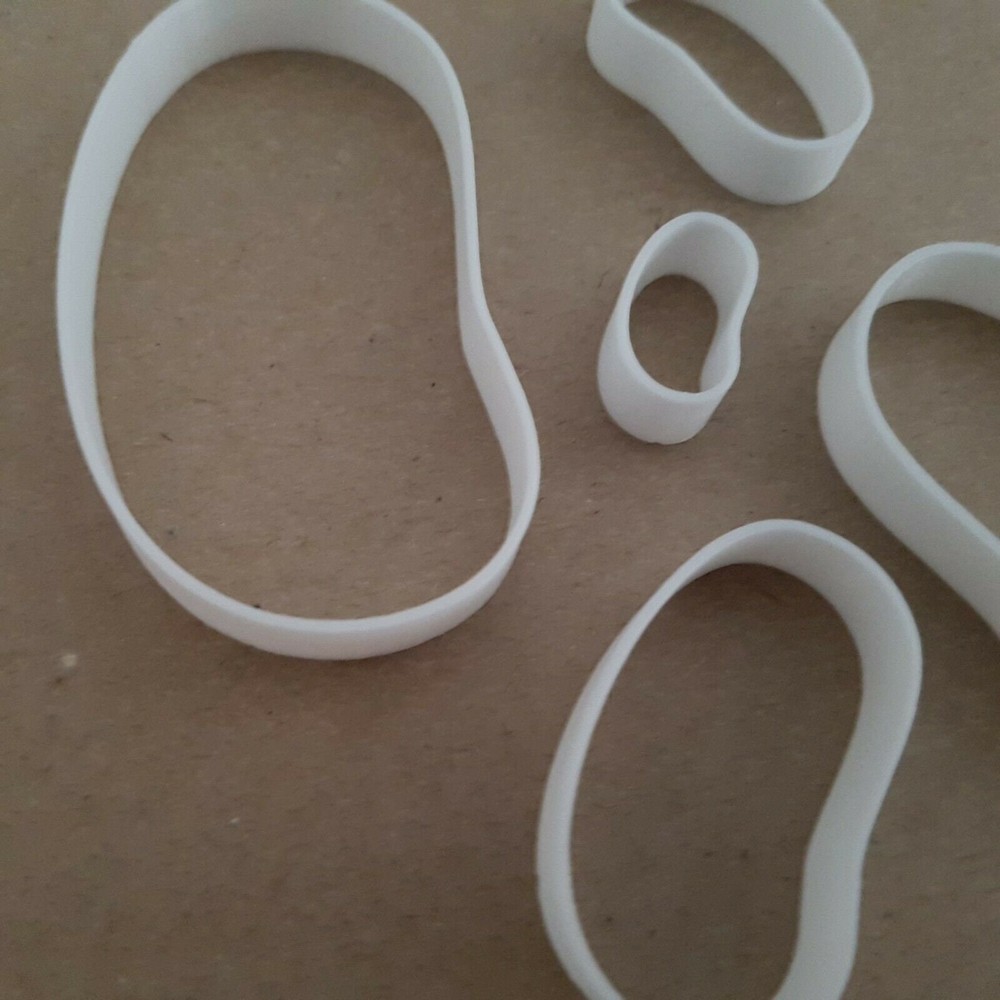 Bean Shape Mini Fondant Cutter Small Sugarcraft Icing Tiny Sharp Stencil Pastry