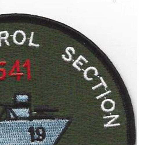 RIVSEC 541 River Patrol Section Five Four One Patch Viet-Nam 1966