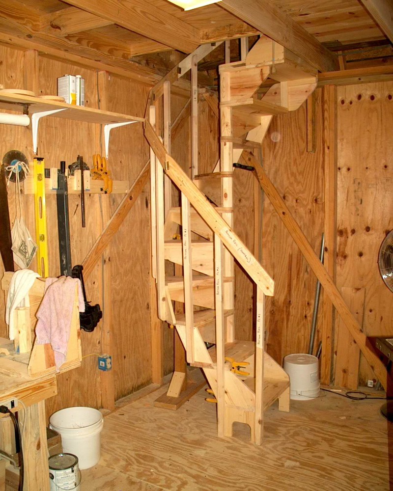 SPIRAL STAIRCASE PLANS, modular design, easy to build