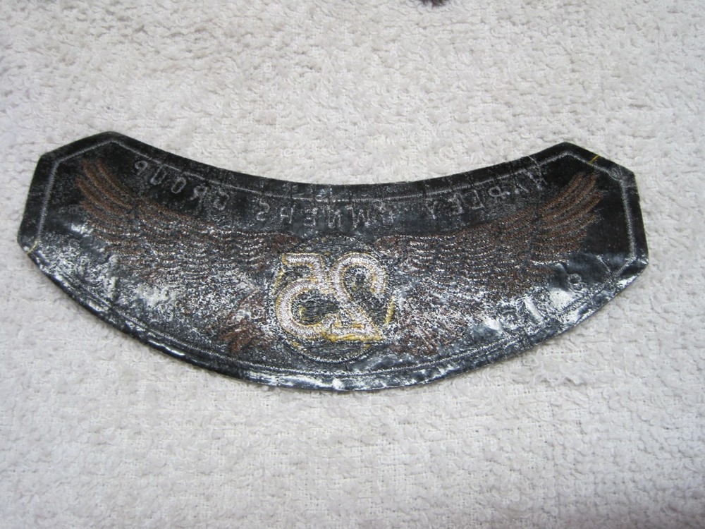 HARLEY DAVIDSON OWNERS GROUP 25th 1983-2008 MEMBER VEST PATCH