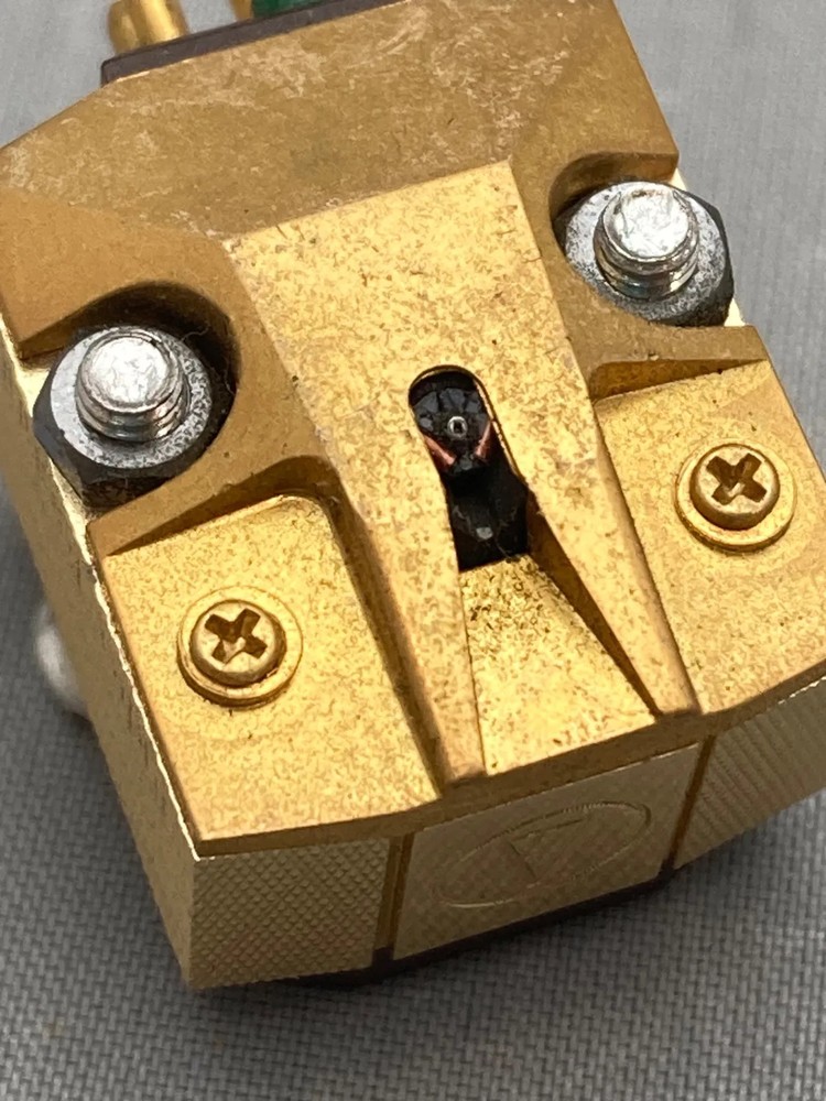 Audio-Technica AT33E MC type cartridge stylus broken 2000s low-output design