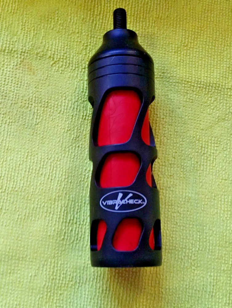 Vibracheck  BLACK/Red Vibration Dampening Stabilizer USED