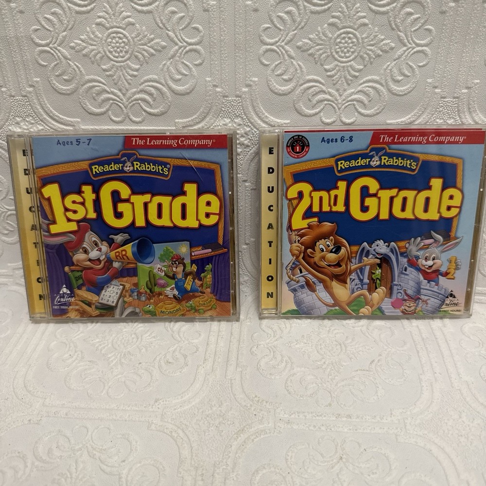 Reader Rabbit's 1st & 2nd Grade PC CD-ROM Game (The Learning Company, 1997)