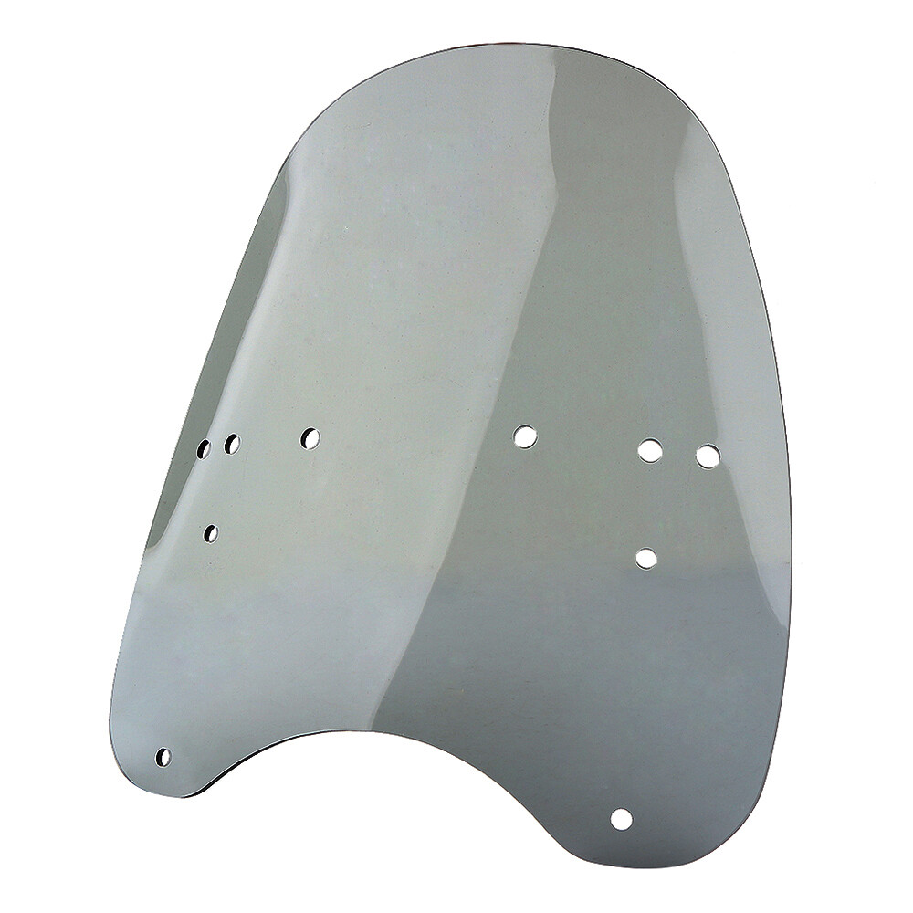 US Large Motorcycle Windshield Wind Screen Deflector bike Windscreen Universal