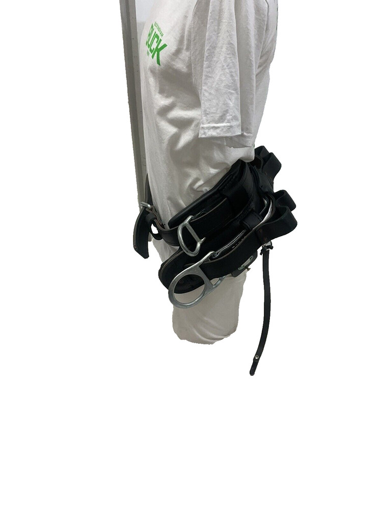 BuckinghamMFG Short Back Mobility Leather Climbing Belt 20192M-30