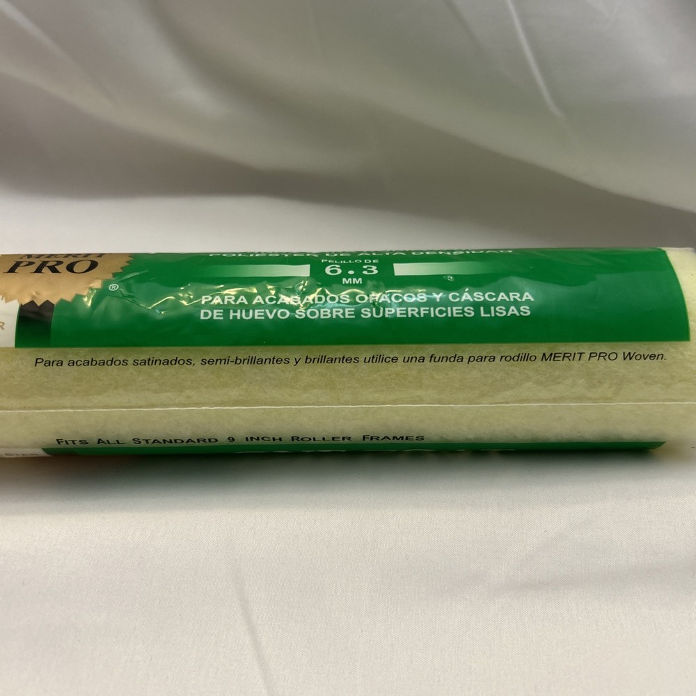 MERIT PRO 00099 9" x 1/4" One Coat Roller Cover