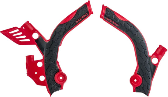 ACERBIS X Grip Frame Guards Red Black BETA RR 250 13-19