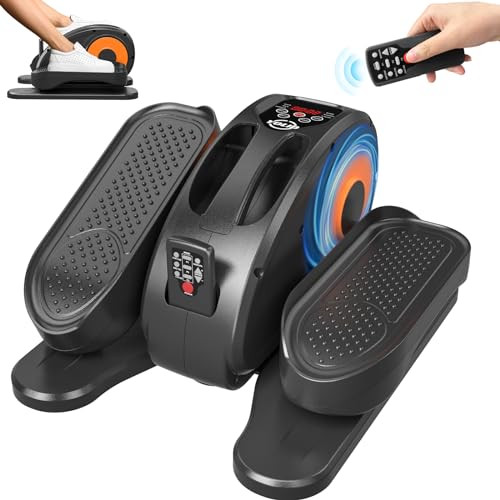 YOLID ET0001 Under Desk Elliptical Machine, 5 Adjustable Speed, Remote Control