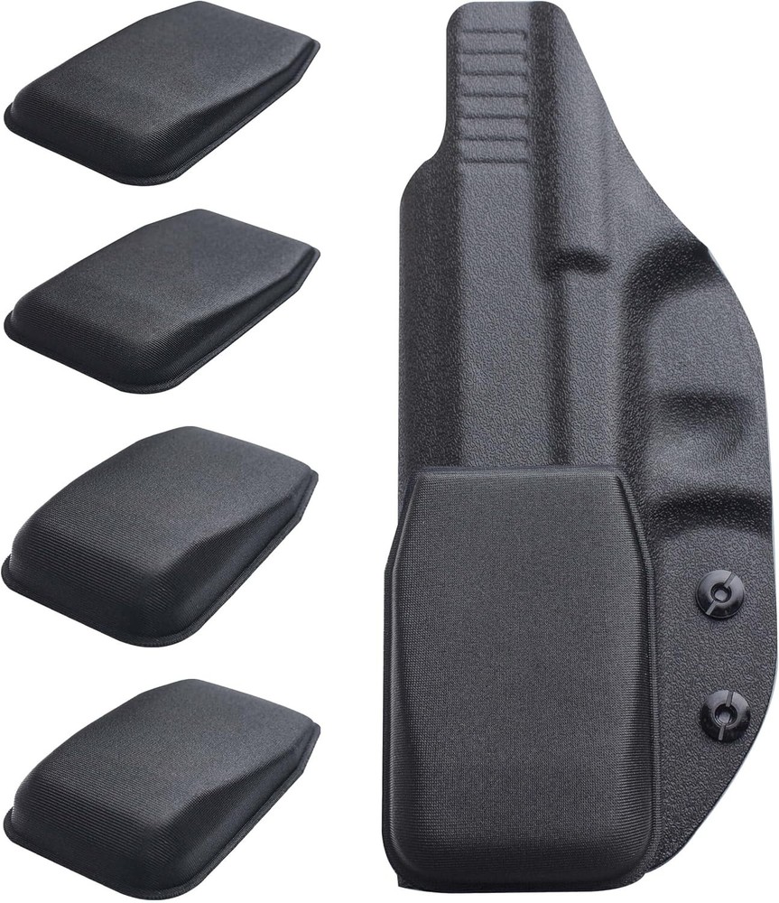Comfortable Holster 0.5" holster wedge×2, 0.8" Black