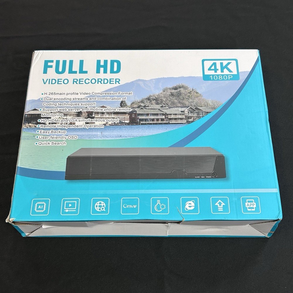 Full HD Video Recorder  XVR Security System Hub 4K